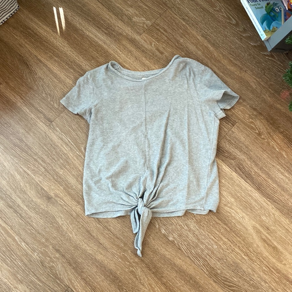 Madewell tie front top
